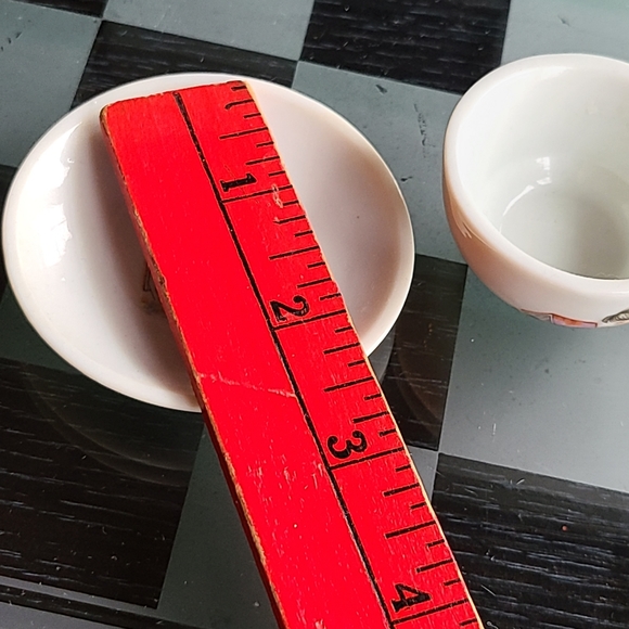 Mini tea cup & saucer Made In Japan - Picture 3 of 10